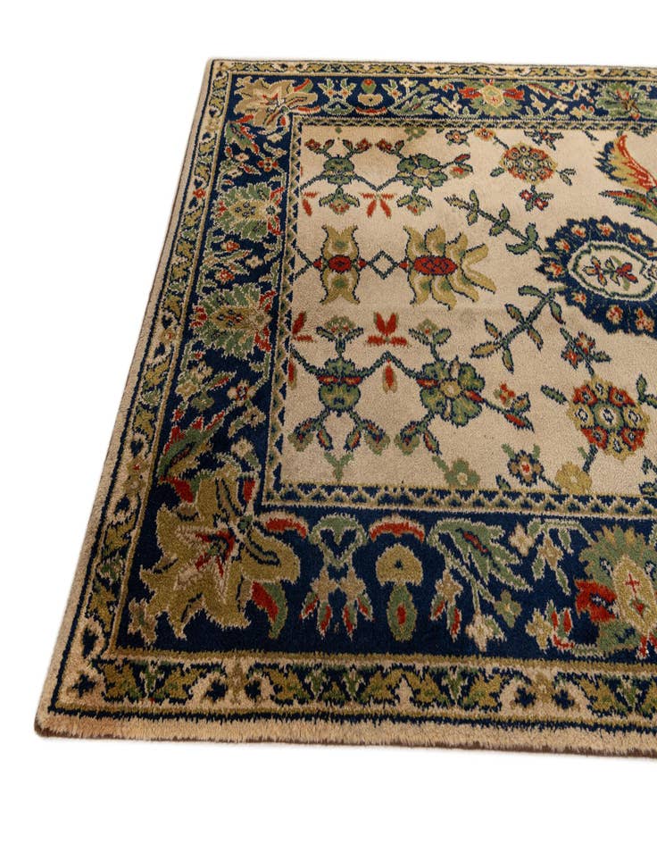 Detail image of 5' x 12' Sarough Wool Runner Rug