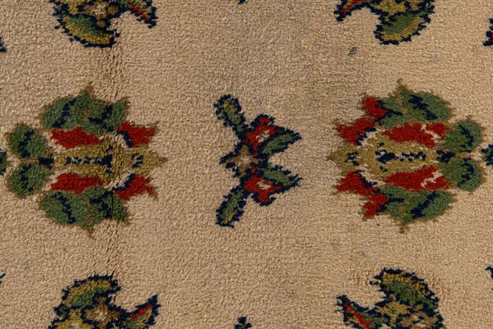 5' x 12' Sarough Wool Runner Rug