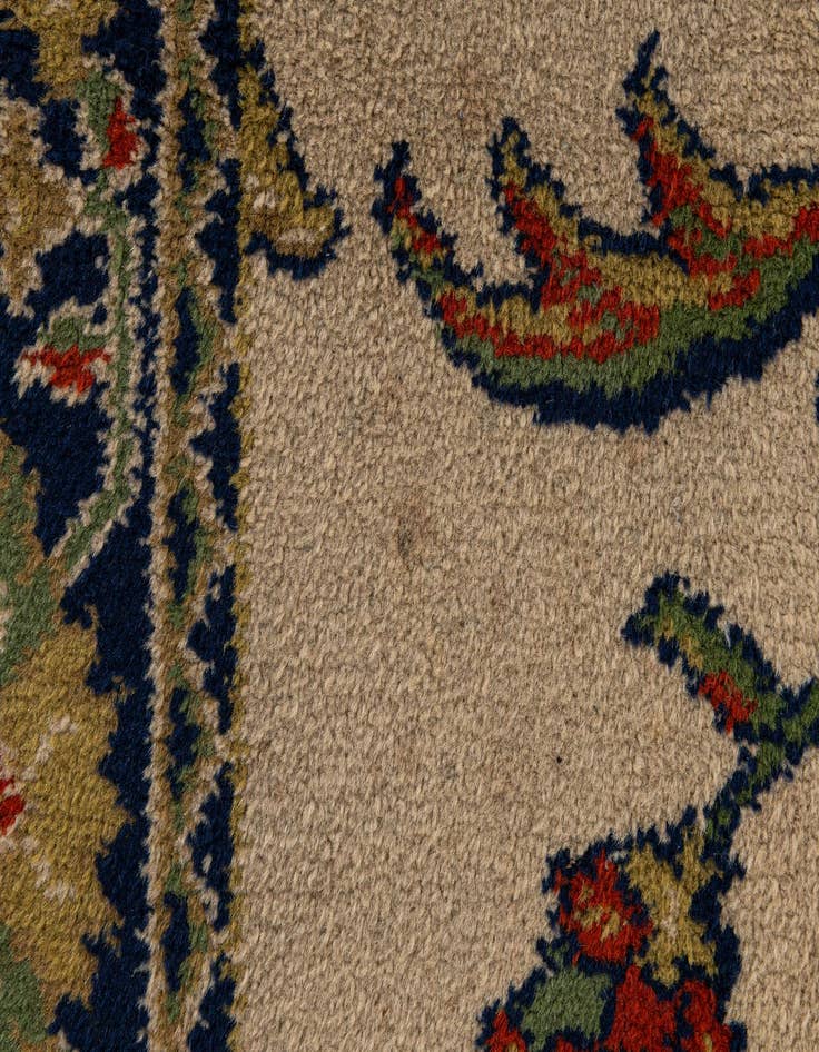Detail image of 5' x 12' Sarough Wool Runner Rug