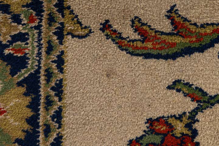 5' x 12' Sarough Wool Runner Rug