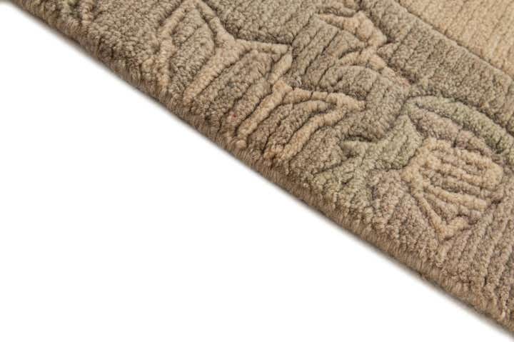 2' 7 x 11' Hand Knotted Tibet Wool Runner Rug