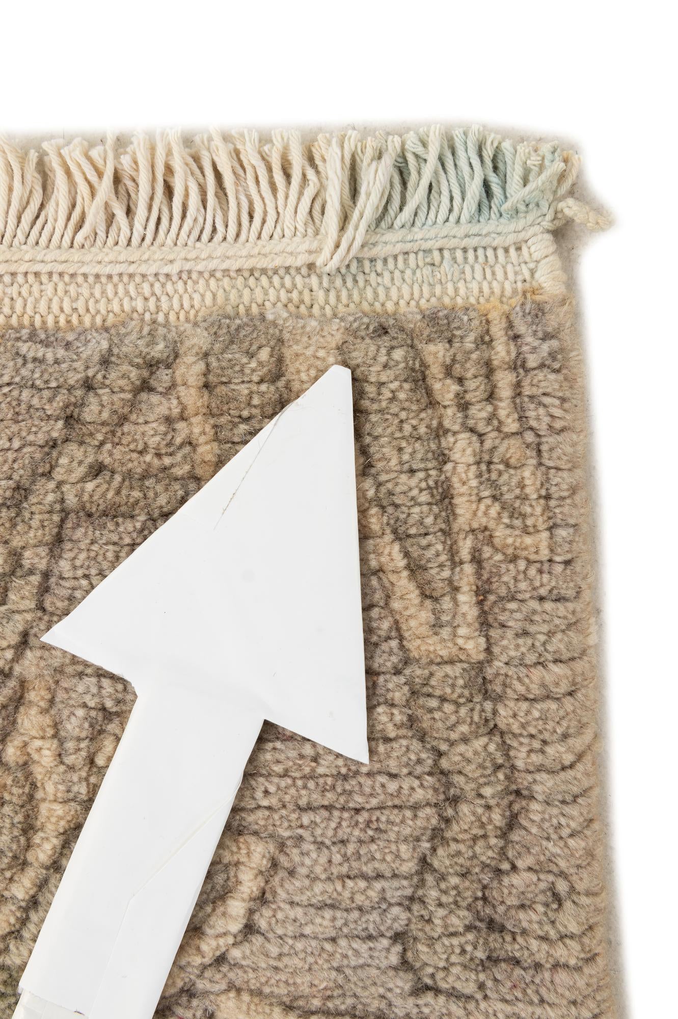 2' 7 x 11' Hand Knotted Tibet Wool Runner Rug