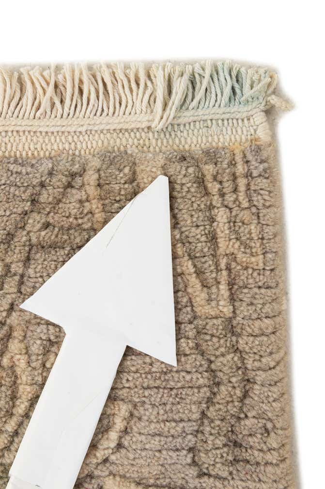 2' 7 x 11' Hand Knotted Tibet Wool Runner Rug