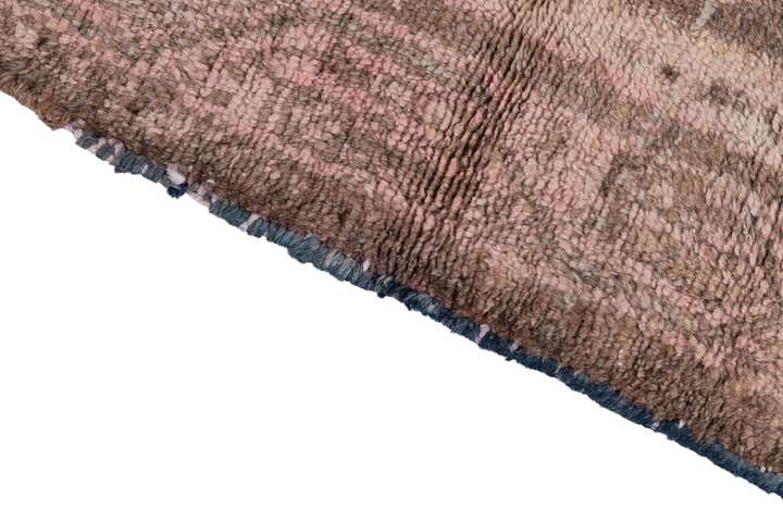 2' 4 x 4' 6 Hand Knotted Ultra Vintage Persian Wool Runner Rug