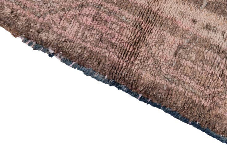Detail image of 2' 4 x 4' 6 Hand Knotted Ultra Vintage Persian Wool Runner Rug