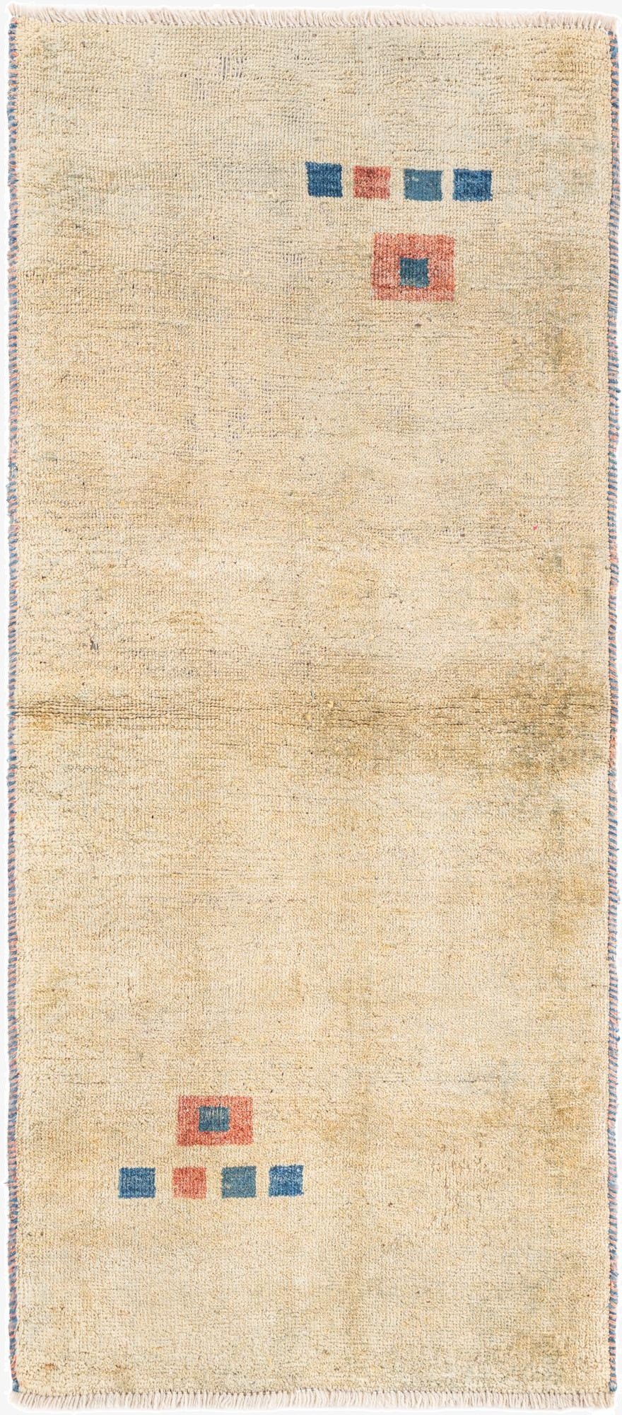 2' 8 x 5' 9  Hand Knotted Ultra Vintage Persian Wool Runner Rug