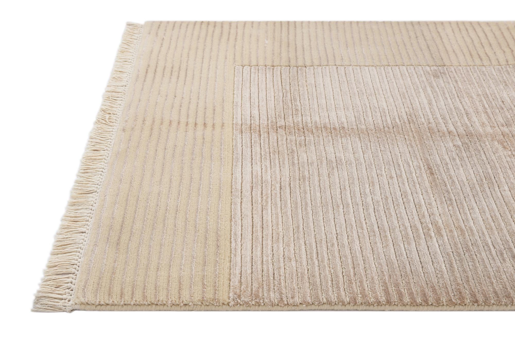 2' 7 x 2' 7 Hand Knotted Darya Wool Square Rug