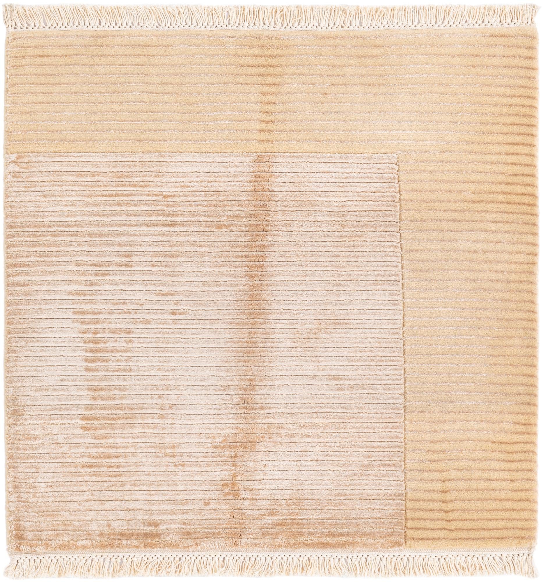 2' 7 x 2' 7 Hand Knotted Darya Wool Square Rug