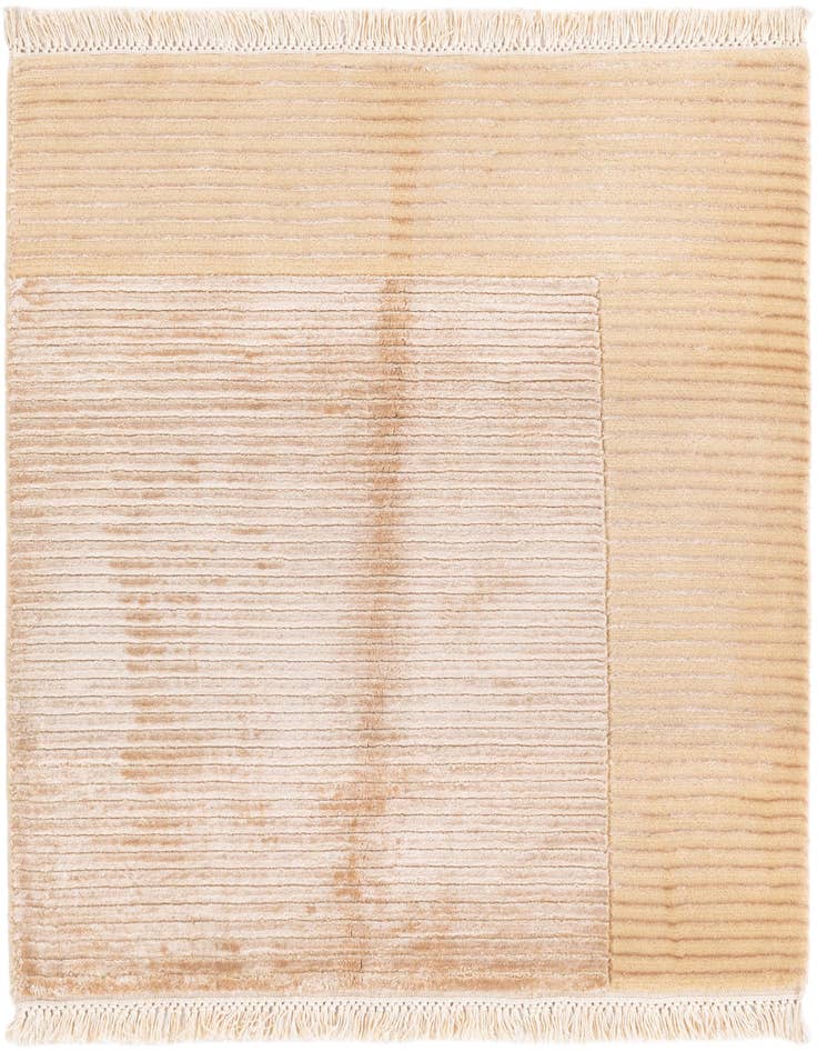 Detail image of 2' 7 x 2' 7 Hand Knotted Darya Wool Square Rug