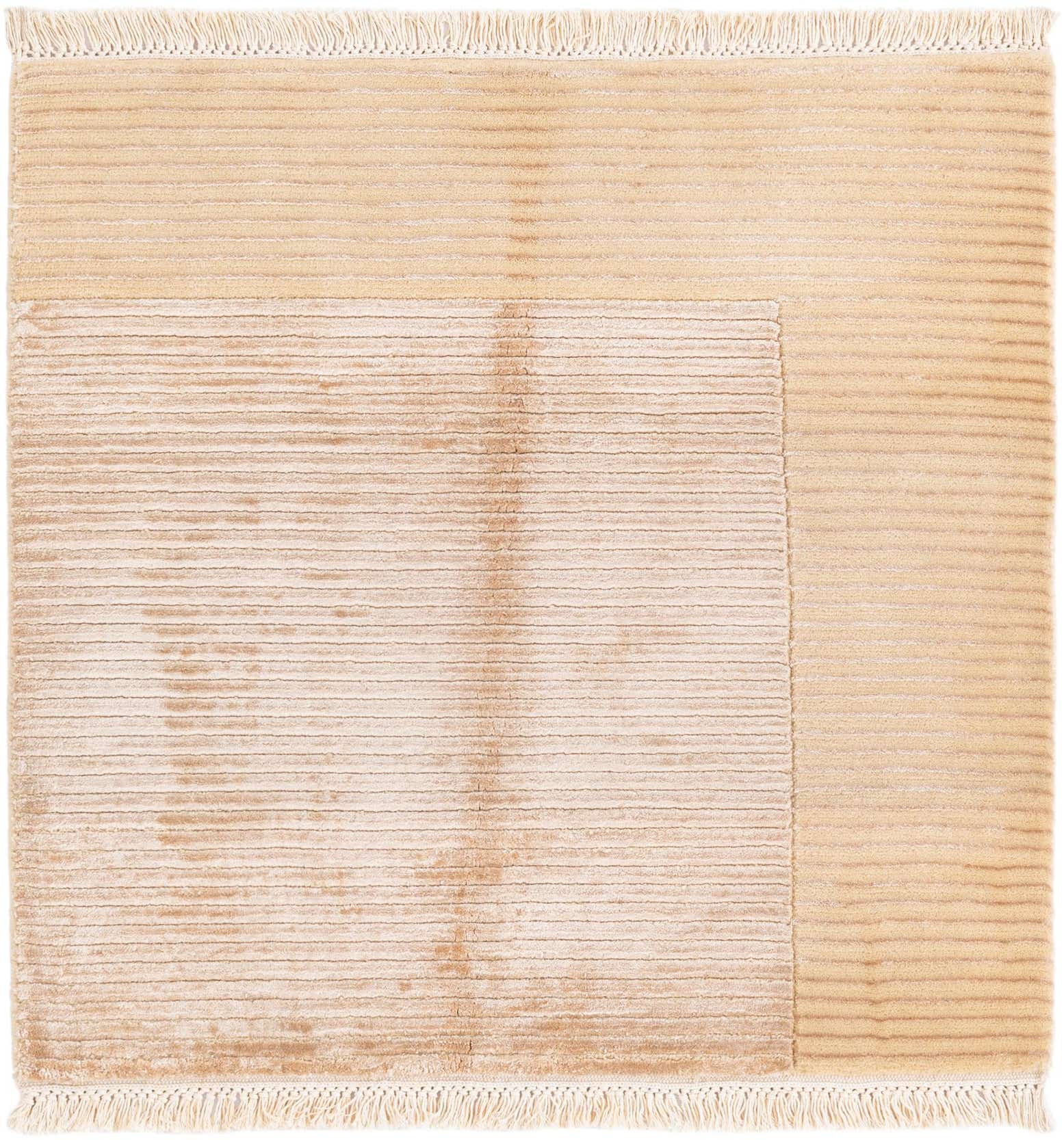 2' 7 x 2' 7 Hand Knotted Darya Wool Square Rug