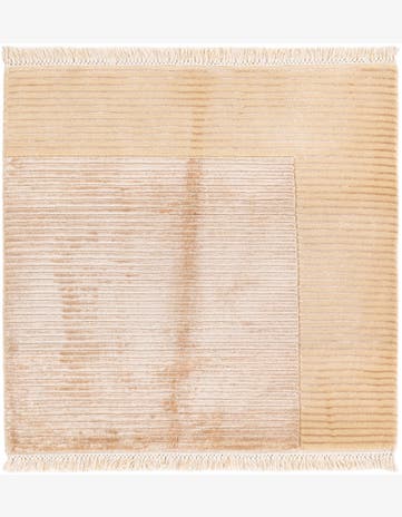 2' 7 x 2' 7 Hand Knotted Darya Wool Square Rug