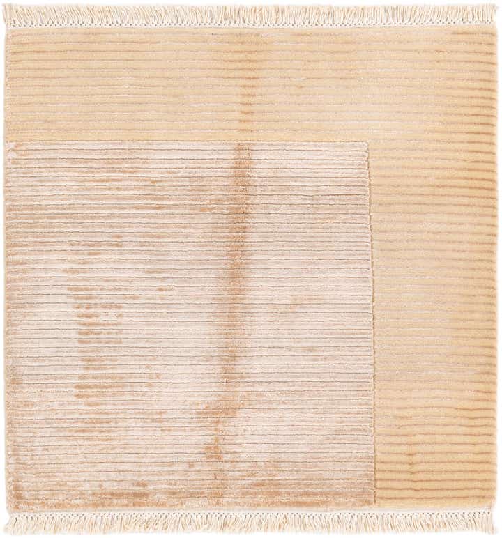 2' 7 x 2' 7 Hand Knotted Darya Wool Square Rug