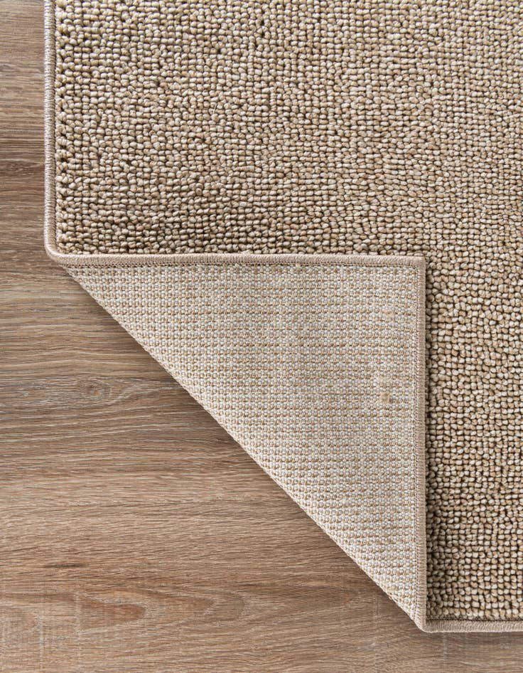 Detail image of 7' 10 x 7' 10 Easy-Clean Solid Indoor / Outdoor Square Rug