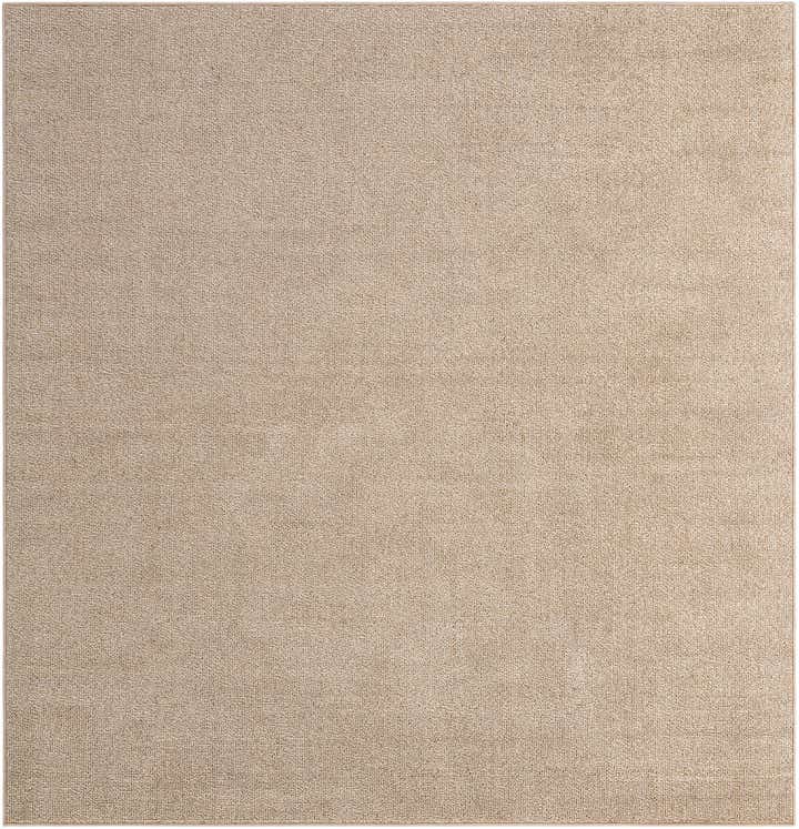 7' 10 x 7' 10 Easy-Clean Solid Indoor / Outdoor Square Rug