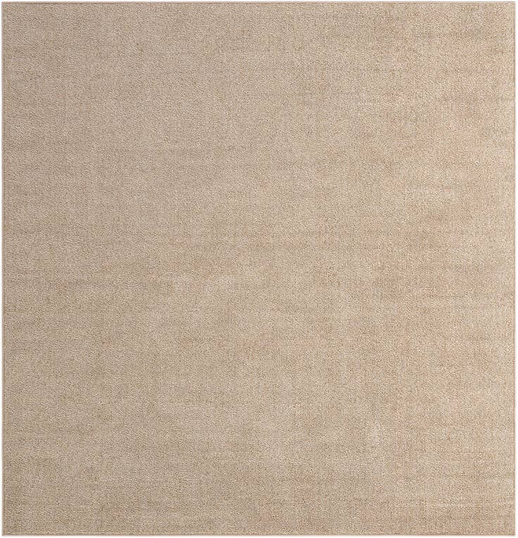 Detail image of 7' 10 x 7' 10 Easy-Clean Solid Indoor / Outdoor Square Rug