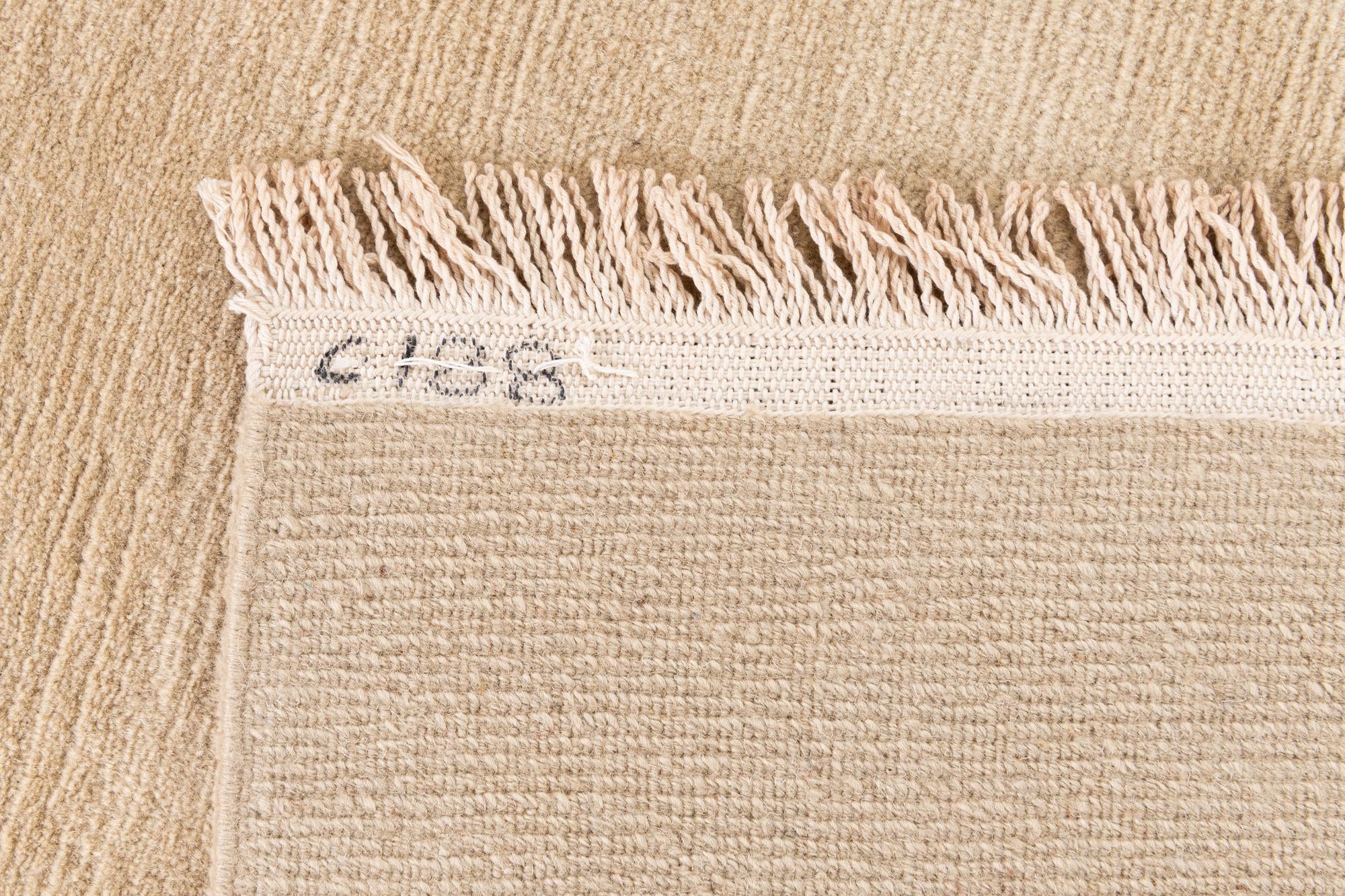 7' 2 x 7' 3 Hand Knotted Tibet Wool Square Rug
