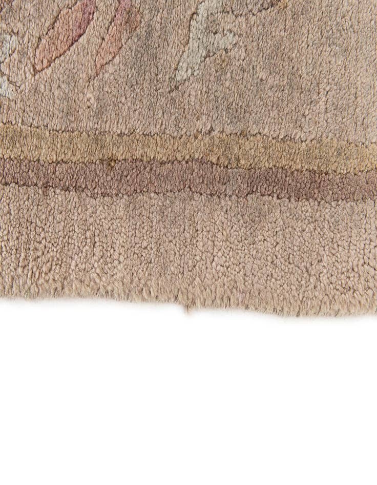 Detail image of 8' x 8' 5  Hand Knotted Tibet Wool Square Rug