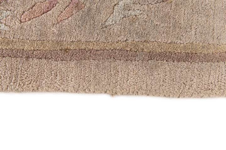 8' x 8' 5 Hand Knotted Tibet Wool Square Rug