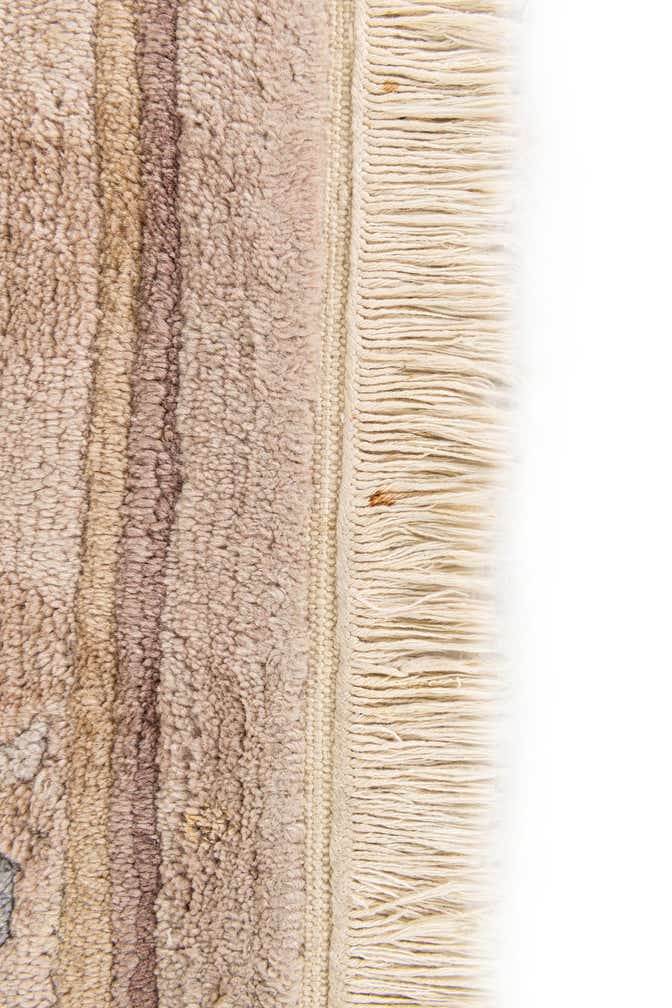 8' x 8' 5 Hand Knotted Tibet Wool Square Rug