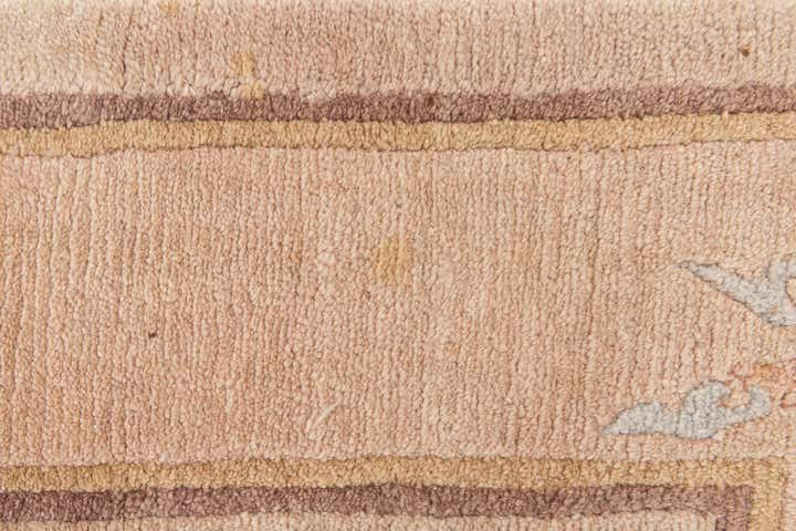 8' x 8' 5 Hand Knotted Tibet Wool Square Rug