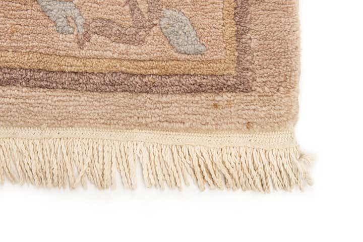 8' x 8' 5 Hand Knotted Tibet Wool Square Rug