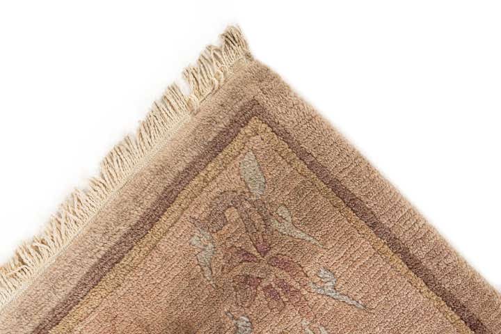 8' x 8' 5 Hand Knotted Tibet Wool Square Rug