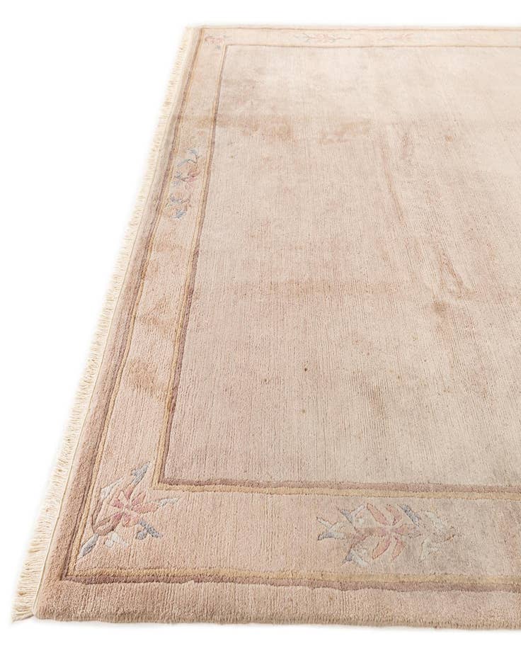 Detail image of 8' x 8' 5  Hand Knotted Tibet Wool Square Rug