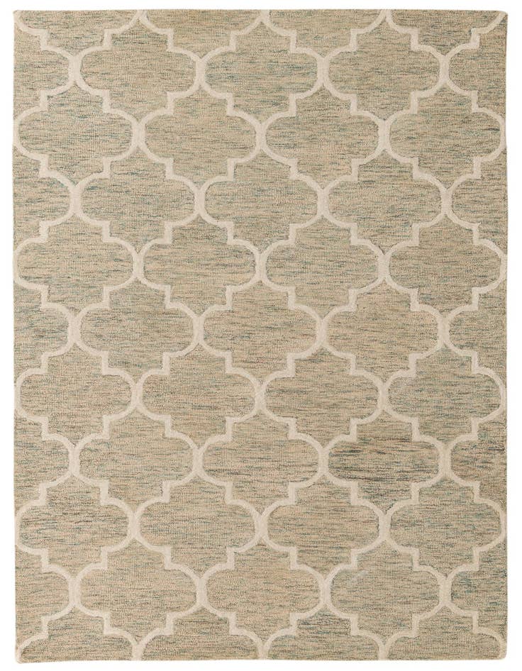Detail image of 5' x 7' 10 Luna Wool Rug