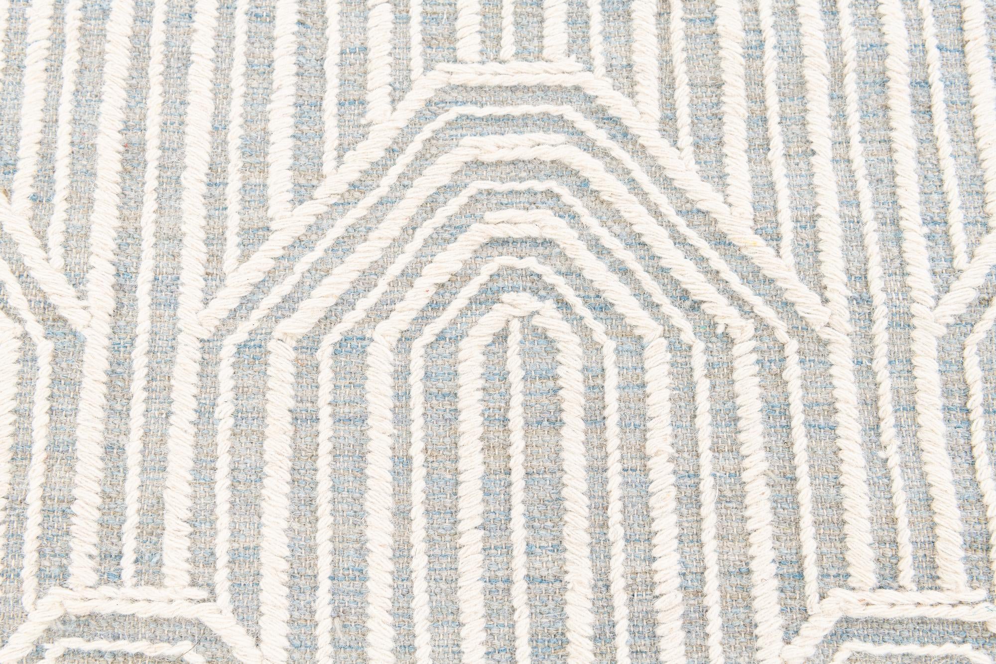 4' 1 x 6' 2 Hand Woven Rug