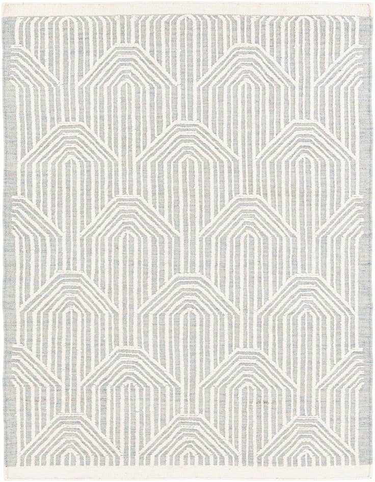 Detail image of 4' 1 x 6' 2 Hand Woven Rug