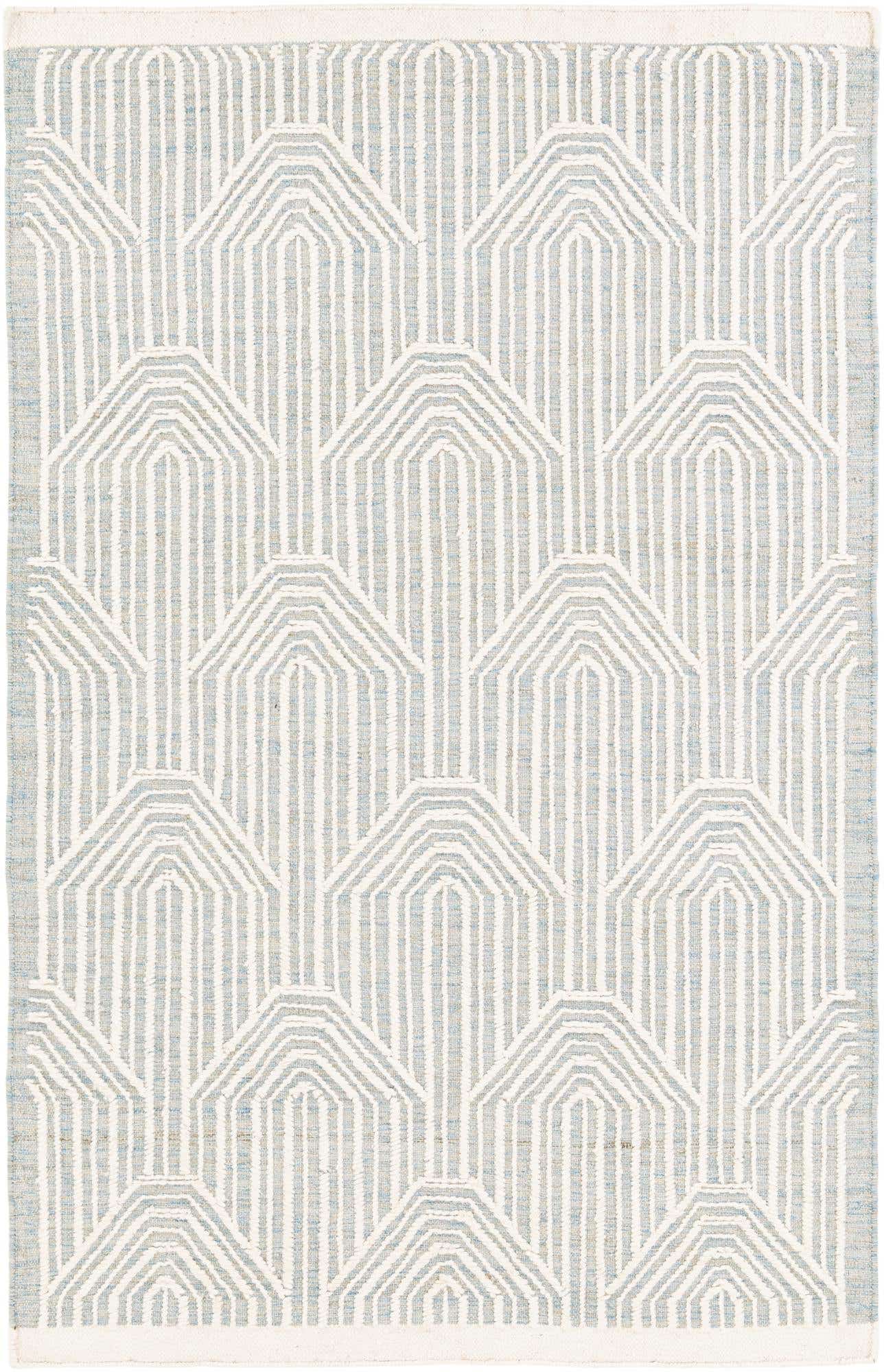 4' 1 x 6' 2 Hand Woven Rug