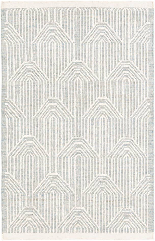 Detail image of 4' 1 x 6' 2 Hand Woven Rug