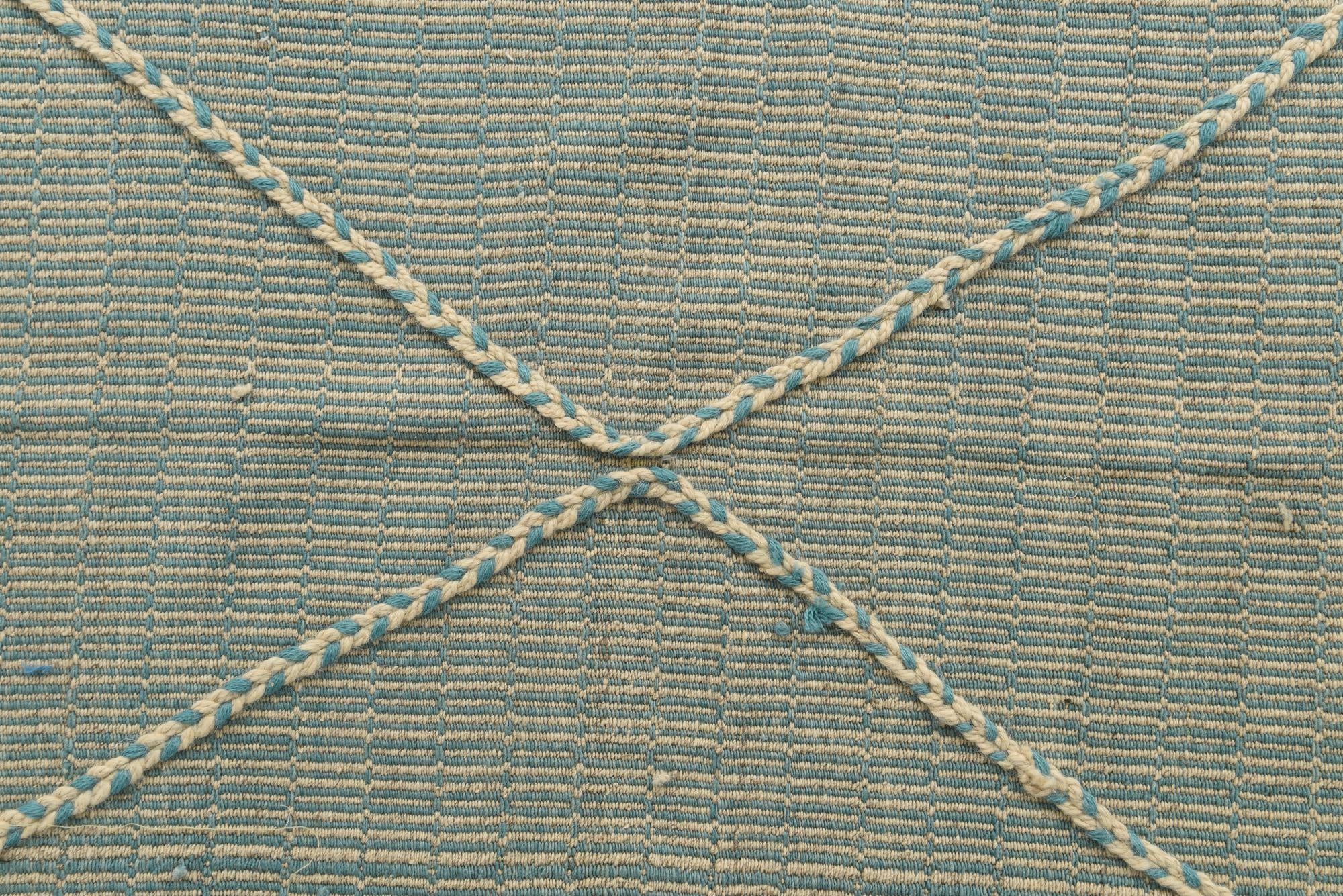 8' 6 x 12' 4 Hand Knotted Moroccan Wool Rug