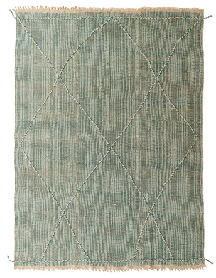 Detail image of 8' 6 x 12' 4 Hand Knotted Moroccan Wool Rug