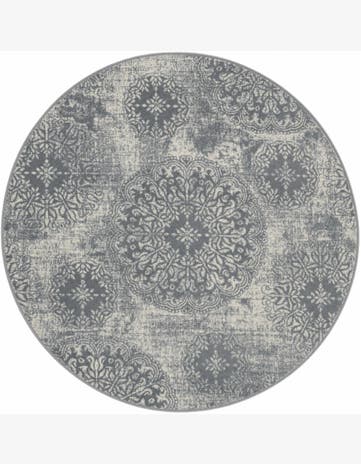 6' x 6' Monte Carlo Round Rug