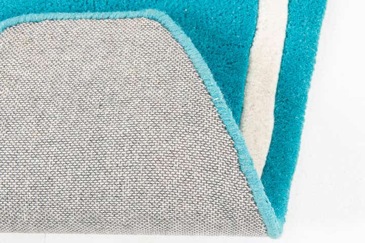 2' x 8' 9 SurfBoard Wool Freeform Rug