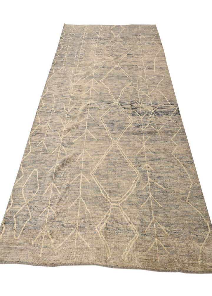 6' 7 x 10' 3 Hand Knotted Darya Wool Rug