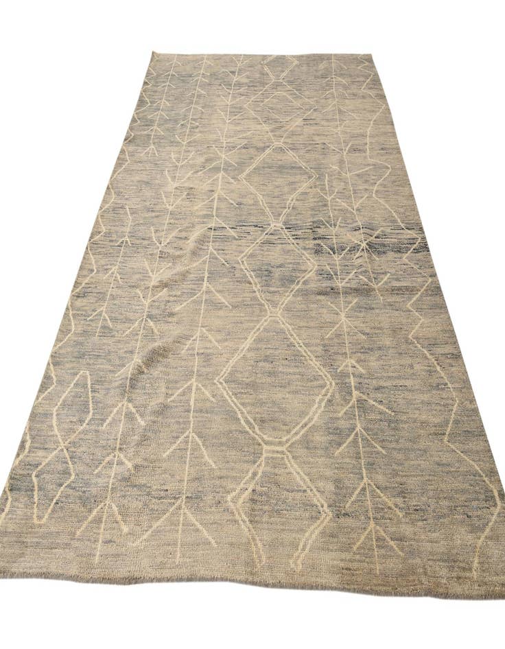 Detail image of 6' 7 x 10' 3 Hand Knotted Darya Wool Rug