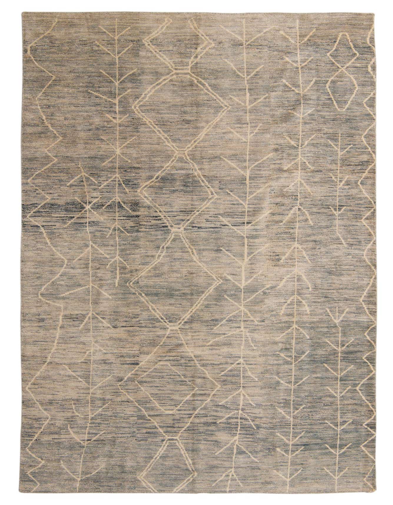 6' 7 x 10' 3 Hand Knotted Darya Wool Rug