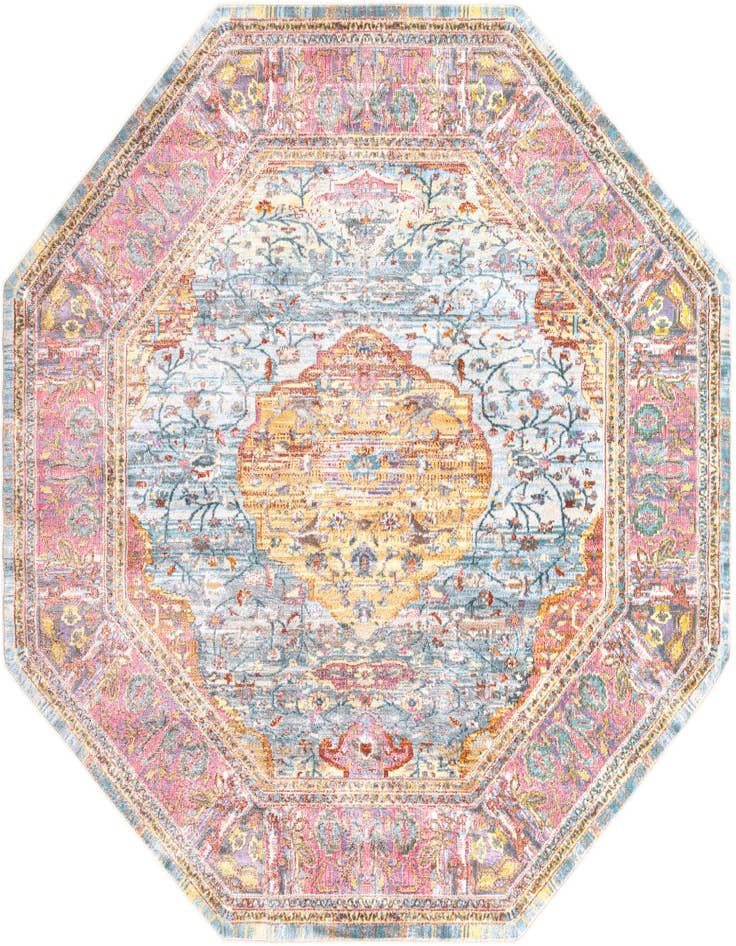 Detail image of 8' x 8' Havana Octagon Rug