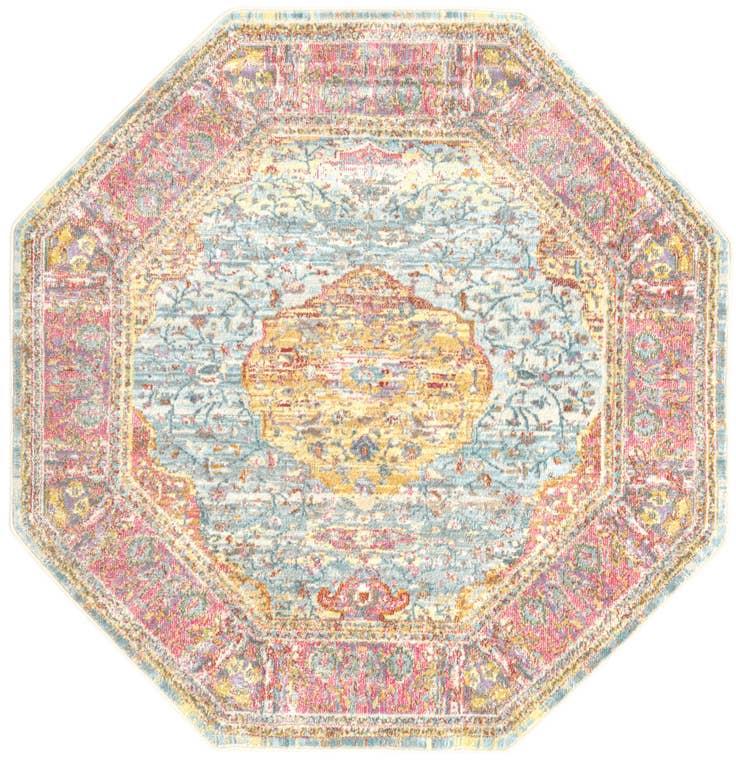 Detail image of 5' x 5' Havana Octagon Rug