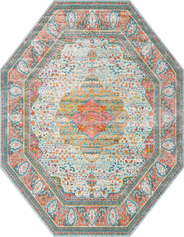 Detail image of 8' x 8' Havana Octagon Rug