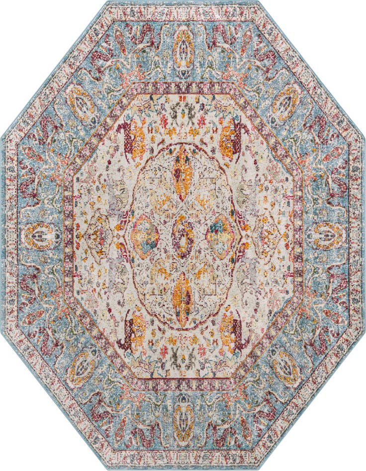 Detail image of 8' x 8' Havana Octagon Rug