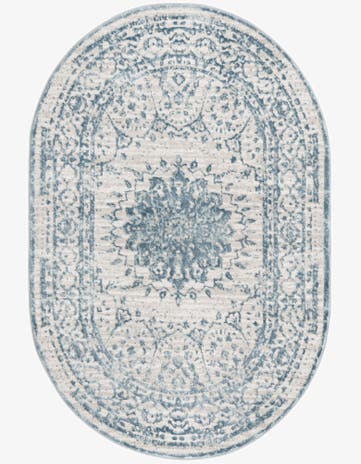 4' x 6' Chesterfield Oval Rug