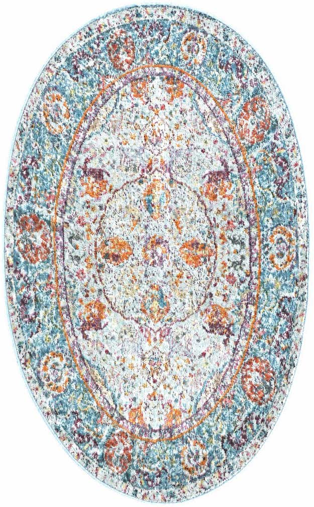 100cm x 160cm Havana Oval Teppich