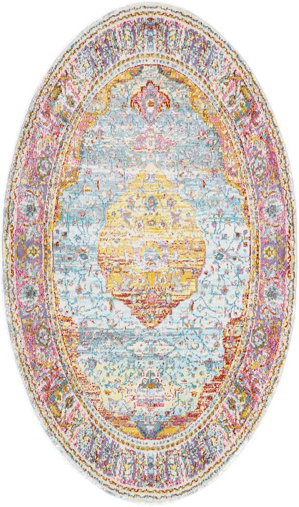 100cm x 160cm Havana Oval Teppich