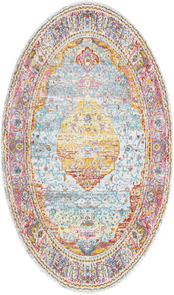 Detailansicht von 100cm x 160cm Havana Oval Teppich