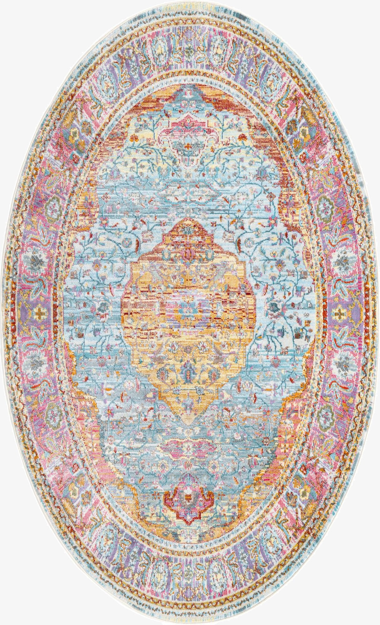 5' x 8' Santiago Oval Rug