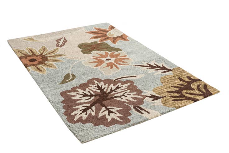 Detail image of 4' x 5' 10 Agra Rug