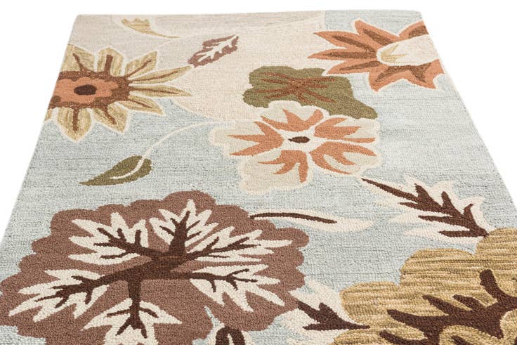 Detail image of 4' x 5' 10 Agra Rug